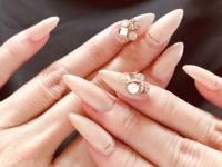 ベージュネイル